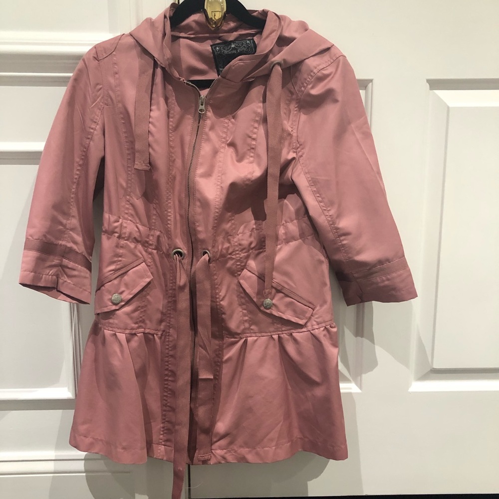 Womens Pink Jacket Size L